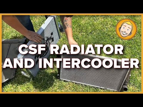 CSF RADIATOR AND INTERCOOLER INSTALL DIY | BMW 135i E82 N54