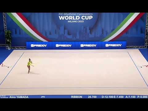 Leyli Aghazada AZE Ribbon AA WC MILANO 2023