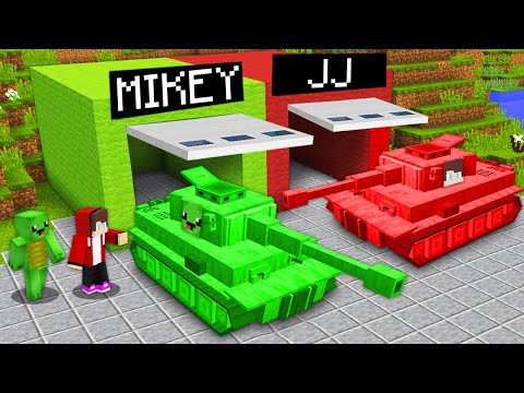 Minecraft Tank Prank Battle