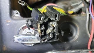 Finished replacing headlight switch and related connector / pigtail - learn how to solder!