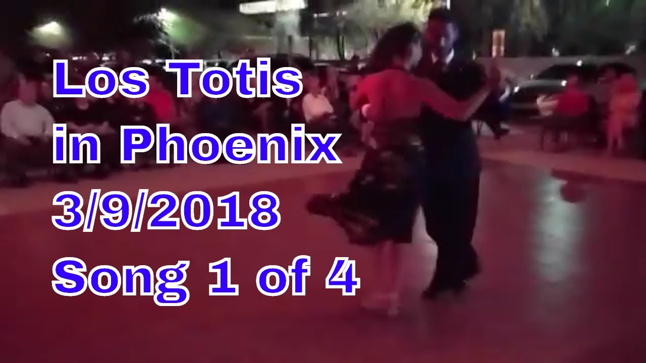 Los Totis Virginia Gomez and Christian Marquez Perform in Phoenix, Arizona 3/9/2018 Song 1 of 4