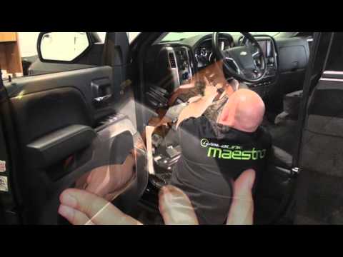 2015 Silverado 2500HD Maestro GM3 Installation part 1 lower dash