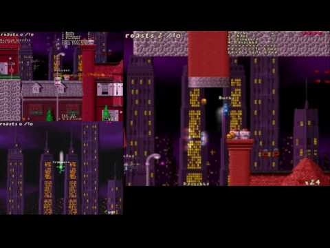 PJCB: Jazz Jackrabbit 2 - 4 player battle part 1