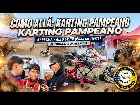 ¡ACCIÓN PURA EN ALPACHIRI! 5º FECHA KARTING PAMPEANO (Autódromo Dante Fuhr) @comoallatv