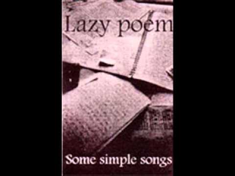 Lazy poem - (I've been) Wasting Sundays