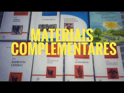 Dica de livros: Complementos ao livro Lingua Latina per se illustrata Parte 1