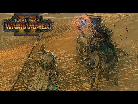 Arkhan vs Khatep - Tomb Kings Mirror // Total War: Warhammer II Online Battle #94