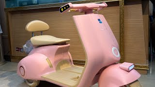 Assembling video of Vespa Bike