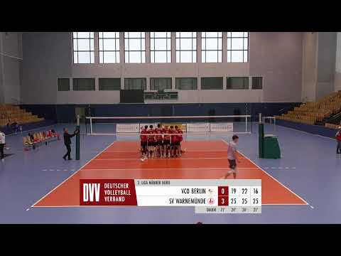 VCO Berlin 2 - SV Warnemünde 2 | 3. Liga Nord Männer 2025/26