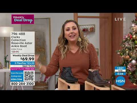 HSN | Clarks Footwear 10.23.2022 - 04 PM