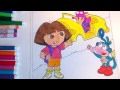 Dora The Explorer Tico S Car Coloring Pages For Kids Dora S First Trip