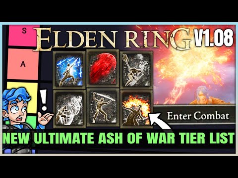 The New MOST POWERFUL Ash of War Tier List - Best Str Dex Int Faith Arcane Bleed Build - Elden Ring!