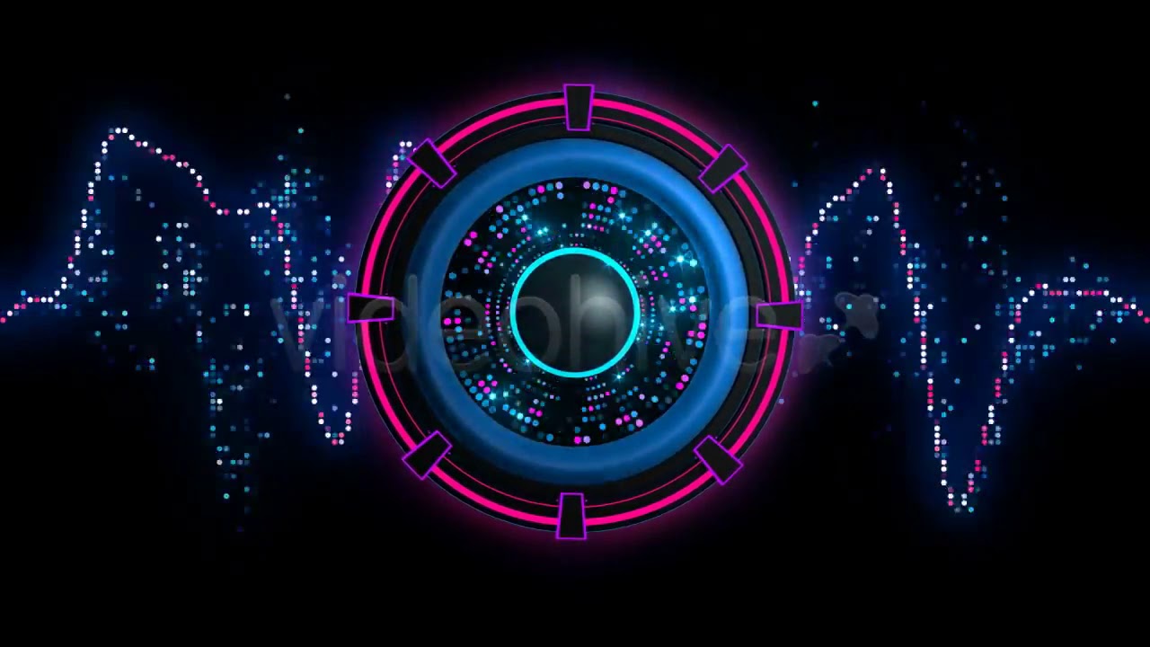 Equalizer Speaker   VJ Loop Pack 4in1