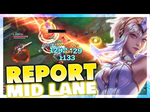 REPORT MID LANE + First Strike 10000 Gold | Noway4u Highlights LoL