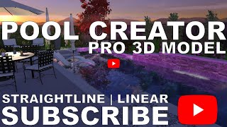The O'Connor Pool - Pool Creator Pro 3D Model