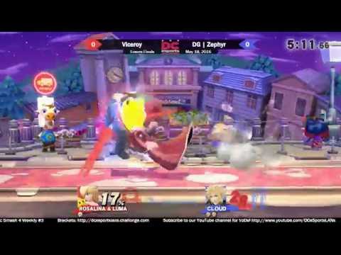 Fantastic Weekly #3 - LF - Viceroy (Rosalina, Falcon) vs. DG | Zephyr (Cloud. Little Mac)