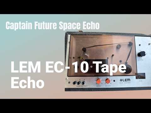 LEM EC-10 Vintage Analog Tape Echo 1970s - Fully Functional (with Video Demo!) image 8