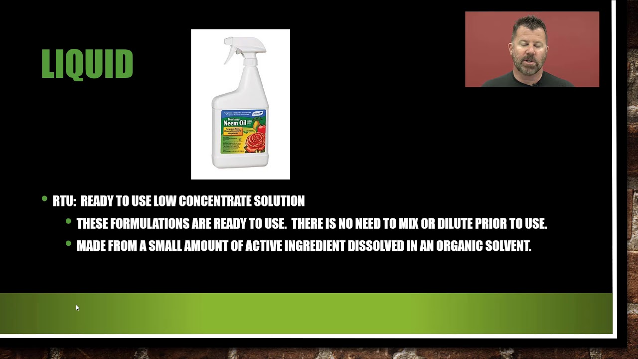 Pesticide Formulations