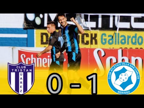 Primera B : TRISTÁN SUÁREZ 0 - 1 VILLA SAN CARLOS | (El Gol)