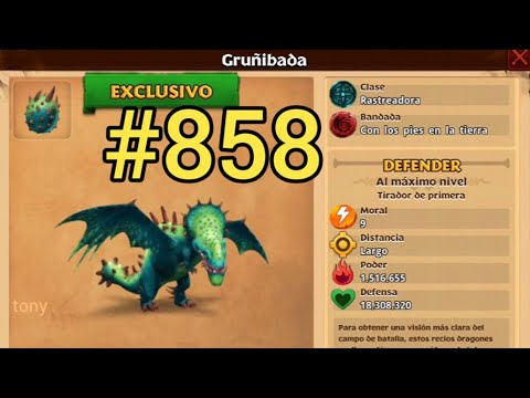 Dragones, el Resurgir de Mema "Cap. 858 - Gruñibada (1ª p.) y Disparocertero Triple Titán" por Tony