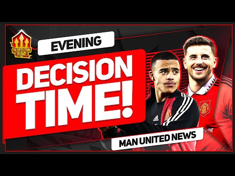 MOUNT Transfer Decision! TEN HAG waiting on GREENWOOD! Man Utd News