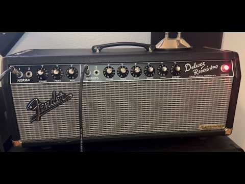 Fender Deluxe Reverb Reissue Head - Modified by Alessandro 2014 - 2016 image 17