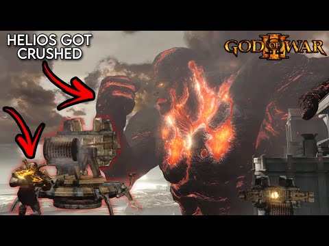 THE WAY KRATOS HELPED PERSES TITAN TO CRUSH HELIOS IS INCREDIBLE | GOD OF WAR 3 REMASTERED