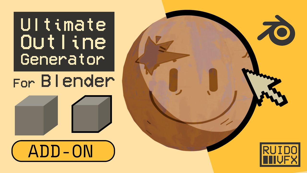 Ultimate Outline Generator Add-on for Blender