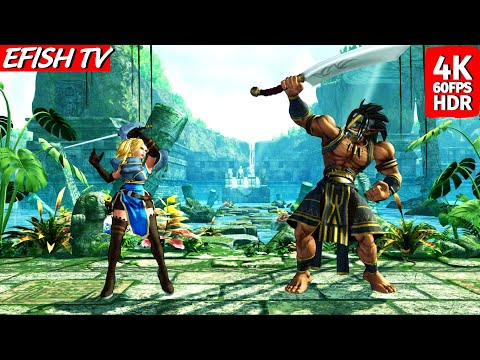 Charlotte vs Tam Tam (Hardest AI) - Samurai Shodown | 4K 60FPS
