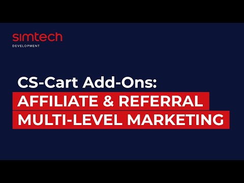 CS-Cart add-ons: Affiliate & Referral: Multi-level marketing