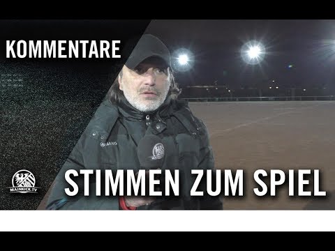 Die Stimmen zum Spiel | SG Westend - SG Rot-Weiss Frankfurt (Halbfinale, Kreispokal Frankfurt)