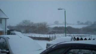 preview picture of video 'Snow in Santon Isle of Man HD'