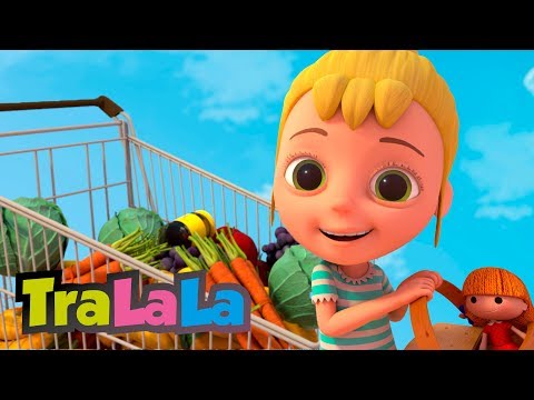 La piață - Cântec cu fructe și legume pentru copii |  TraLaLa
