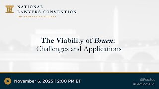 Click to play: The Viability of Bruen: Challenges and Applications