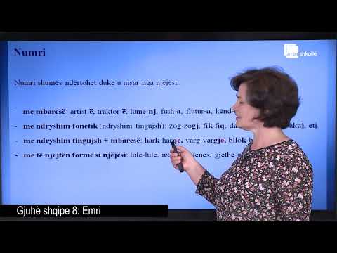 Emri| Gjuhë shqipe 8
