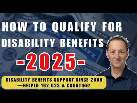 How To QUALIFY For Disability Benefits - Beginners Guide