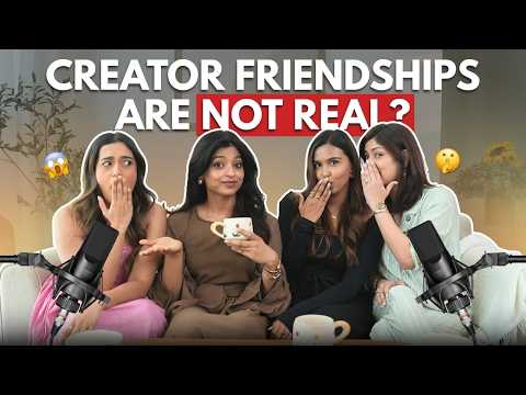 CREATORS UNFILTERED on Friendship, Rumours & Worst Collabs🎙️🤫@mridul_sharmaa @AashiAdani @Manasimau 