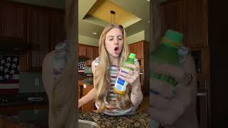 aloe vera mango drink taste test #shorts #tastetest