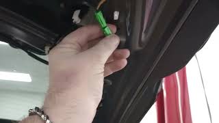 Honda Odyssey lift gate will not close pinch sensor