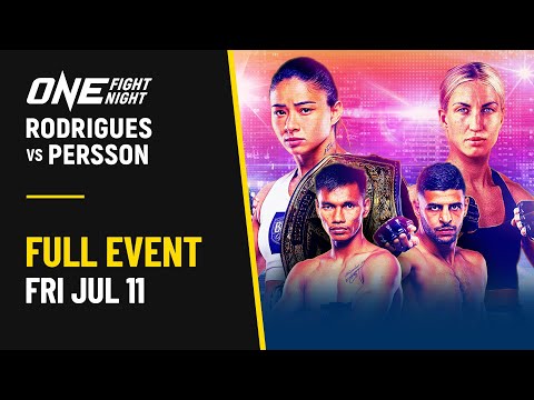 ONE Fight Night 33: Rodrigues vs. Persson