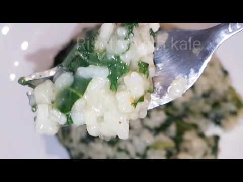 Risotto with kale1