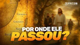 Toda a vida de Jesus em um mapa, para você entender!