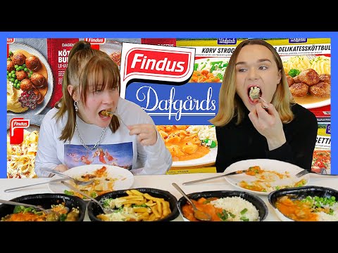Rankar ALLA frysrätter från Findus och Dafgård Ft. Tone Sekelius