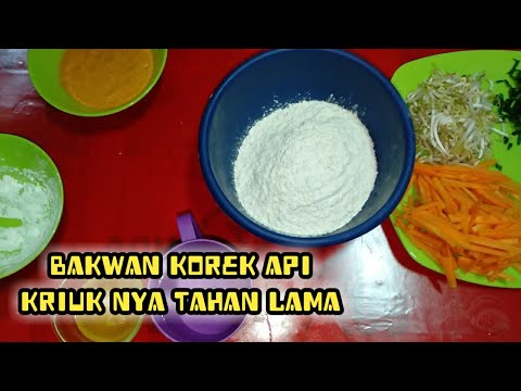Resep bakwan k0r3k ap1, kriuk tahan lama
