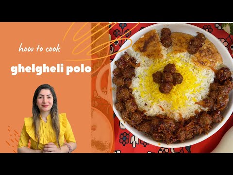 Ghelgheli Polo | Persian Meatballs with Ric