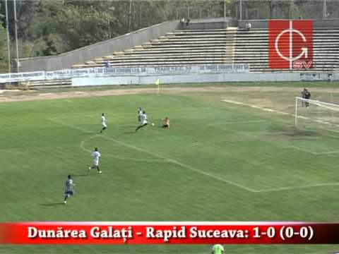 rezumat Dunarea Galati - Rapid Suceava 1-0