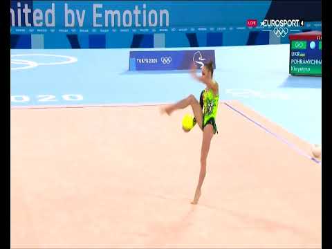 Khrystyna Pohranychna - Ball Qualifications - Tokyo 2020 Olympic Games