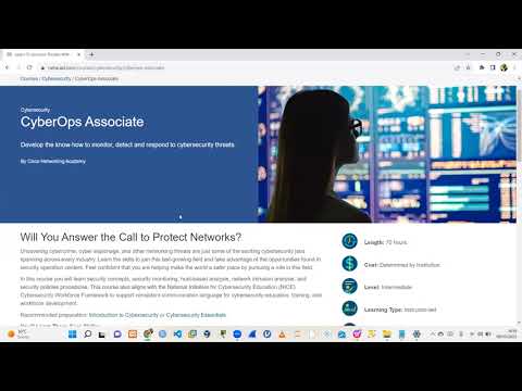 Cisco CyberOps Labs Overview