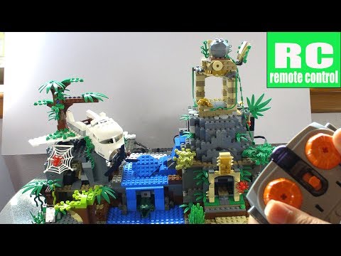 Lego City Jungle 60161 / 60159 / 60157 + Full Power Function RC Motorized MOC