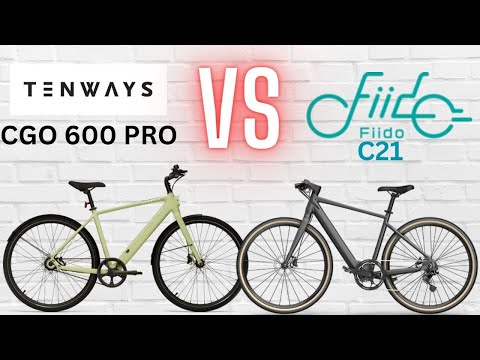 Tenways CGO 600 Pro VS Fiido C21 - Günstige E-Bikes im Vergleich